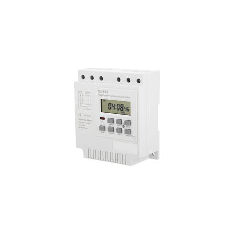Interruttore timer digitale trifase programmabile settimanale TM-163 da 380 V (1/5)