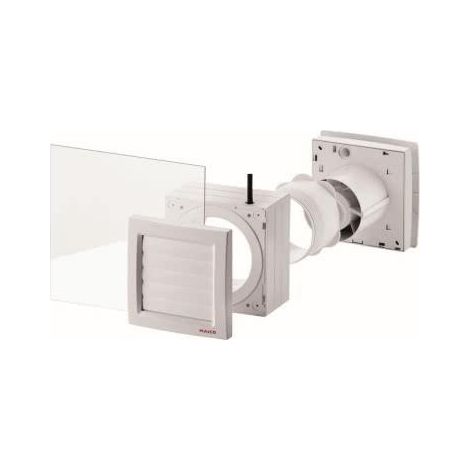 Maico Kit de montaje plástico blanco 16x16x13 cm