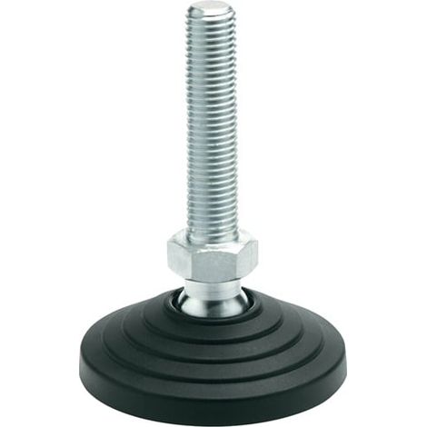 Piede di plastica articolato GN 344 D1 60 mm. D2 m 16 mm L1 148 mm L3 24 mm Ganter (1/4)