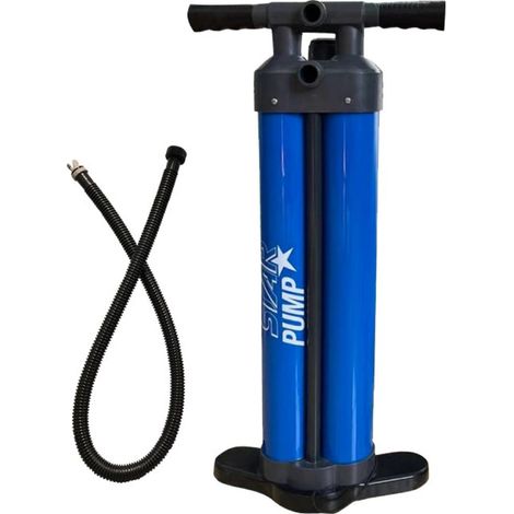 Pumpe Triple Action 29 PSI - Abmessungen: 15x65x31cm - Blau STAR PUMP - Universalpumpe - Der maximale Druck