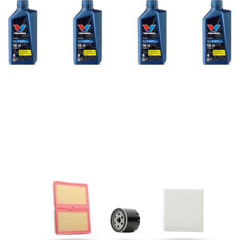 Kit tagliando 3 FILTRI e 4L OLIO compatibile con Audi A3 (8V1,8VK) 1.0 tfsi 85kw dal 2016 (1/5)