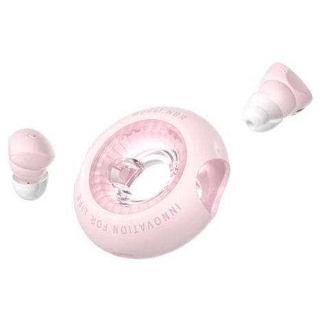 Auriculares Bluetooth Vention NBRP0 con estuche de carga/ Autonomía 6h/ Rosas