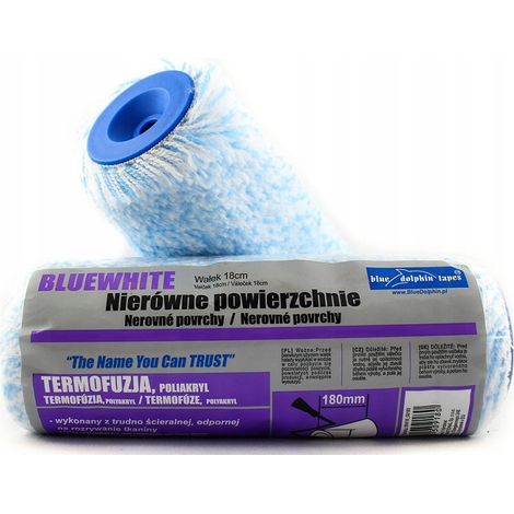 BLUE DOLPHIN Roller WEISS 18cm