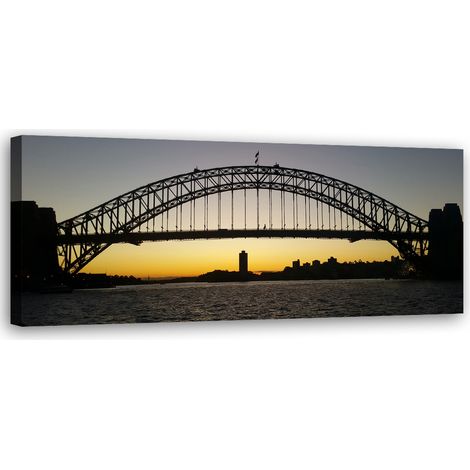Tableau sur toile Pont du port de Sydney 90x30 (1/5)