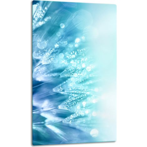 Glasplatte, Tischplatte, 30x52, Blume (1/5)
