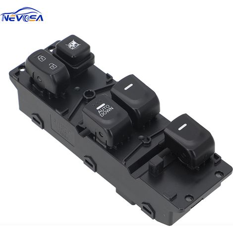 93570-2V015 is for the left-side power window switch of the 10-15 Hyundai Veloster 1.6L. (1/4)