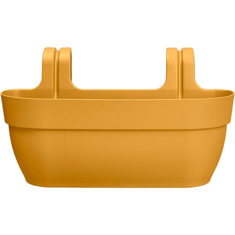 ELHO Balconnière Vibia Campana Easy Hanger Large - 7,5 L - 46 x 24 x 26,5 cm - Jaune miel