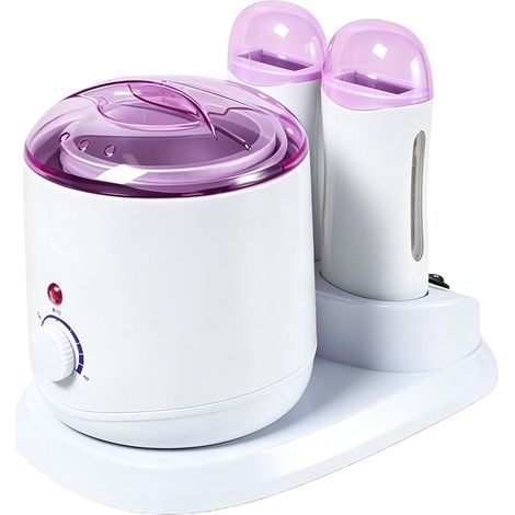 Chauffe-cire 3-en-1, rouleau épilateur, 220V, pour épilation Chauffage rapide pour corps et visage facile à nettoyer. (1/5)