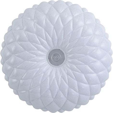 Plafonnier lotus LED 18W 4000K Ø33 blanc Italux Auris (1/2)
