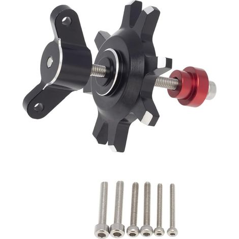 Outil de Montage de moyeu pour Jantes Beadlock 1,9/2,2 Pouces - Outils d'installation pour Jantes Beadlock - Convient aux Jantes de 1,9/2,2 Pouces (Noir) (1/5)