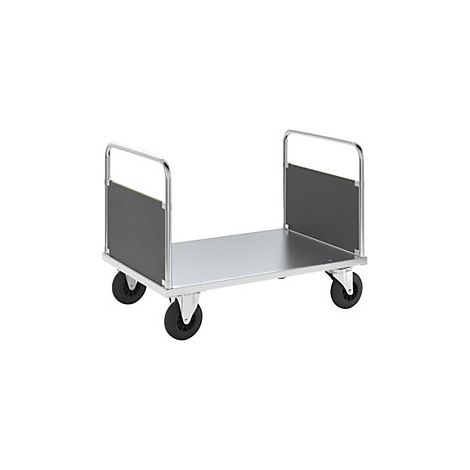 Kongamek Carrello a pianale portata 500 kg con 2 sponde sui (1/3)