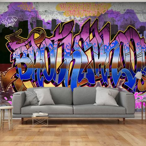 Papier Peint "Colorful Mural" 140 x 200 cm (1/2)