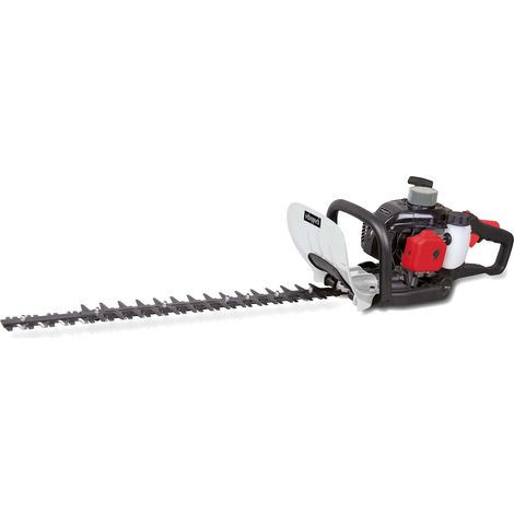 Scheppach Taille-Haies Thermique HTH250/240P - Moteur 2T 25,4cm3 - 700W - Longueur de coupe 600mm / Ø de coupe : 27mm - Poignée pivotante à 180° - Anti-vibrations & Frein de chaîne (1/5)