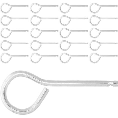 Goupilles de verrouillage pour extincteurs Healeved, en acier inoxydable, lot 100. Protection