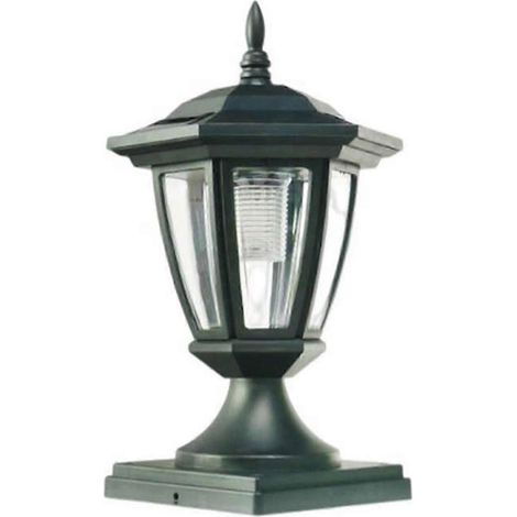 Lampes solaires automatiques étanches pour clôture de jardin (1/4)