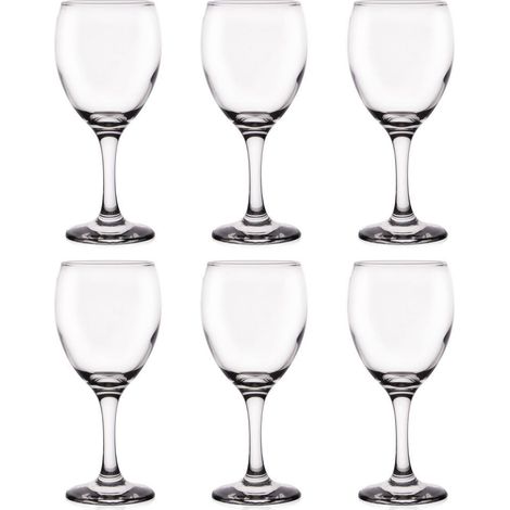 Verre Empire LAV, en verre, a vin, 245 ml, 63x169 mm, pack de 6 pieces (1/3)