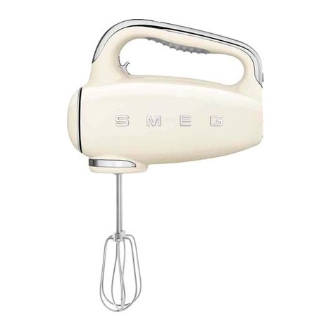 BATIDORA AMASADORA SMEG HMF01CREU CREMA, 250W. DISPLAY LED, 9 VELOCID.