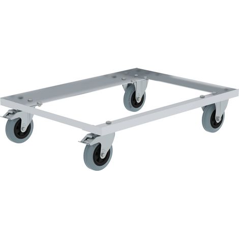 Günzburger Steigtechnik Untersetzwagen für Transportkisten Maße: 800 x 600 mm - 011187 (1/2)