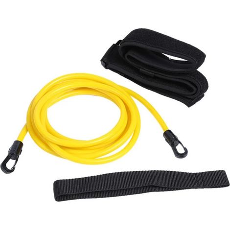 Accessoires de piscine Bandes de résistance (jaunes 3M) : entraînement efficace à faible impact, adaptées aux piscines extérieures et intérieures. (1/5)