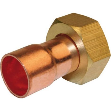 Gerader FC-Stecker, 15 x 21 Ø 14 Endstück SANS MARQUE