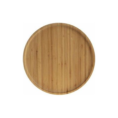 19,5 cm großes Serviertablett aus Bambus (1/5)