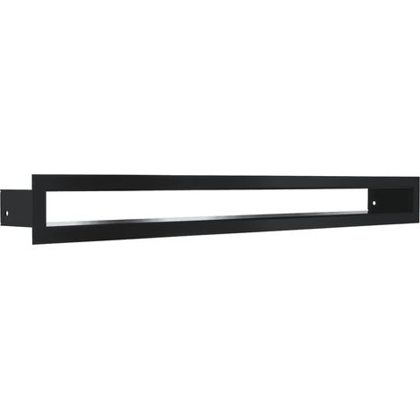Lüftungsgitter TUNNEL 6x60 schwarz (1/4)