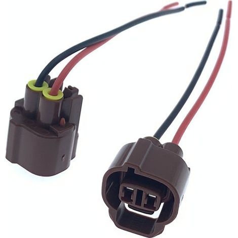 Fog light connector, accelerator valve sensor connector, air conditioning pressure switch and thermostat connector, solenoid valve socket (1/4)