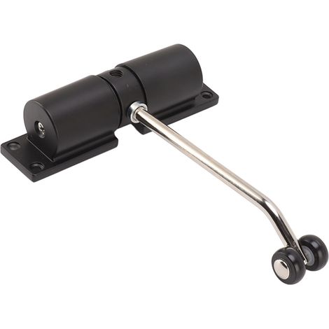 Geräuschloser und sicherer automatischer Türschließmechanismus, selbstschließende Aluminiumlegierung für Zuhause, Hotel, Büro (1/5)