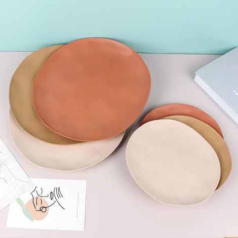 Lot de 6 assiettes de 19 cm incassables, assiettes à gâteau, assiettes en plastique réutilisables, pour pizza, pâtes, gâteaux, adultes, plates-formes de vaisselle