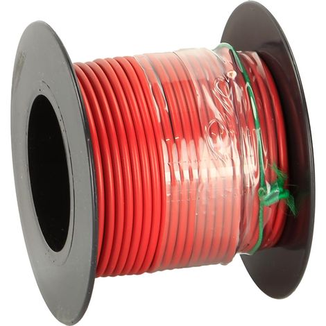 Cable Alimentation 1.5mm2 rouge 10m
