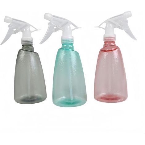 3 Pièces Vaporisateur Vide 500 ml, Bouteille Spray Transparente, Flacon Rechargeable Plastique, pour Jardin, Ménage, Cheveux (1/5)