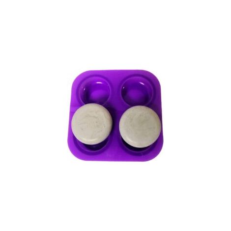 Moule Silicone - 1 pièce, Moule Silicone Oursin Rond 4 Cavités - Pour Ciment/Gypse, Peinture Mandala (1/5)