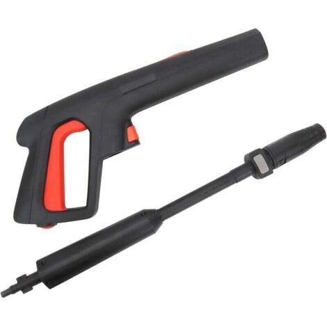 Pistolet de lavage à pression à lance variable compatible avec les nettoyeurs haute pression Black & Decker, Annovi Reverberi AR Blue Clean, Michelin, Stanley, Mac Allister (1/4)