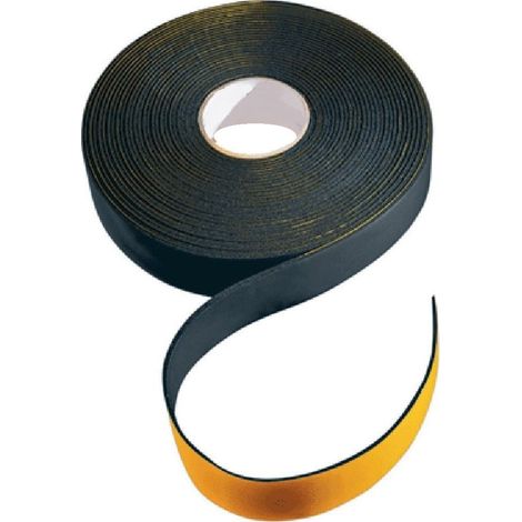 Fascia isolante adesiva anticondensa nera 10 m rotolobenda isolante tubi clima nastro