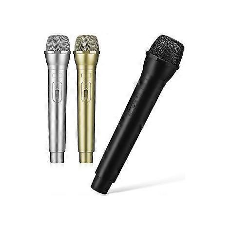 Lot de 3 faux microphones pour accessoires de cosplay et fêtes. (1/3)