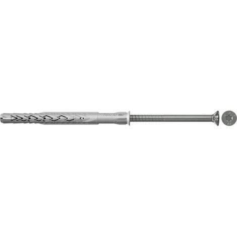 [NEUWERTIG] B-Ware Fischer Langschaftdübel Spreizdübel SXRL Schraube Senkkopf 10x230 T A4 50 STÜCK (1/2)