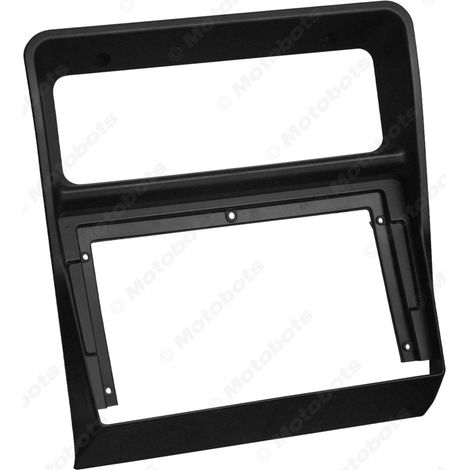 Suitable for 9-inch car audio-visual screen retrofit panels and speaker frames for Mitsubishi Pajero vehicles manufactured between 1991 and 1999. (1/4)