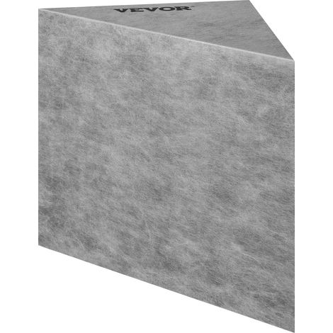 Banc de Douche Prêt à Carreler 57x40x50 cm Siège d'Angle Étanche Composite EPS Repose-Pied Préfabriqué Douche Italienne Triangulaire Charge 200 kg Étagère de Rangement pour Salle de Bain Hammam (1/5)
