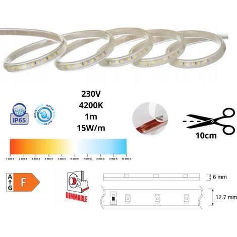 0ZZZ-081-031-0001-020: OTTAWA 081-031-0001 50M 4200K 220-240V WASSERDICHTER LD-STREIFEN