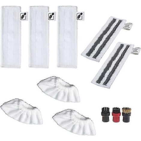 Accessoires pour nettoyeur vapeur Easyfix SC2 SC3 SC4 SC5 : essuie-glaces, buses de sol, chiffons, balais, brosses rondes, pièces détachées js (1/5)
