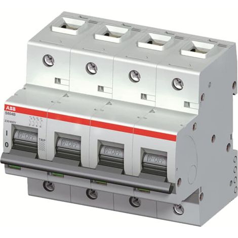 Interruttore magnetotermico 4P 4MOD.125A SERIE 800 Abb