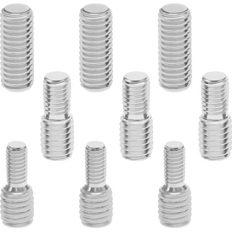 9-teiliges Antennenadapter-Schraubenset M4 M5 M6 Universal-Autokabel-Set Zubehör für Fahrzeug-Stabantenne, Dachantenne, Autoantennenmast-Umrüstschrauben (1/5)