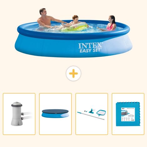 Intex Piscine Easy Set Ronde - 366x76 cm - 5-pièces S191 (1/5)