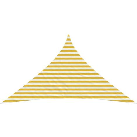 Voile d'ombrage 3 x 3 x 4,2 mètres en PEHD (1/5)