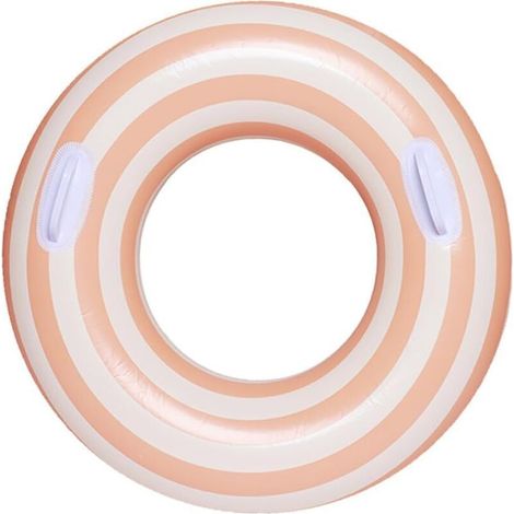 Bouée Gonflable, Durable Ronde Gonflable avec poignée Matelas d'air pneumatique Radeau de Piscine Gonflable Flottant Piscine Flottante Anneau Adulte de Taille