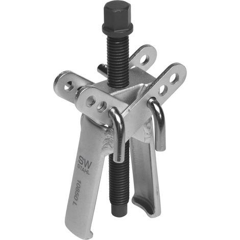 SW-Stahl 10850L Extracteur avec crochet à ciseaux 6 x 100 mm I Outil d'extraction 2 bras I Extracteur interne et externe