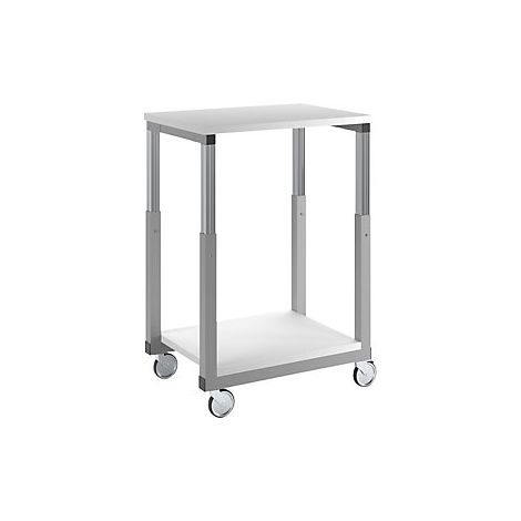 Mesa rodante ESD  tablero de melamina  L x A 700 x 500 mm