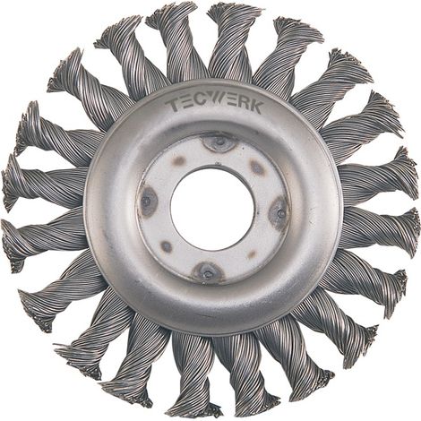 TECWERK Rundbürste D.115mm Drahtstärke 0,5mm STA 12mm 12500min-¹ TECWERK