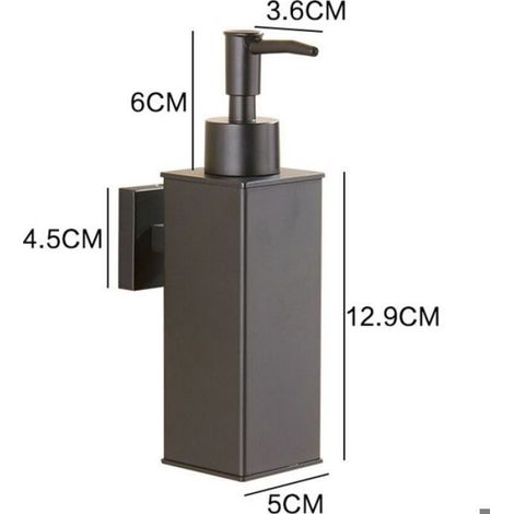 Distributeur De Savon - Acier Inoxydable 304 - Montage Murale - Usage Quotidien - 1 Piece (1/5)