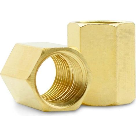 Raccord Hexagonal Laiton 3/4" Femelle BSP pour Tuyauterie (1/4)
